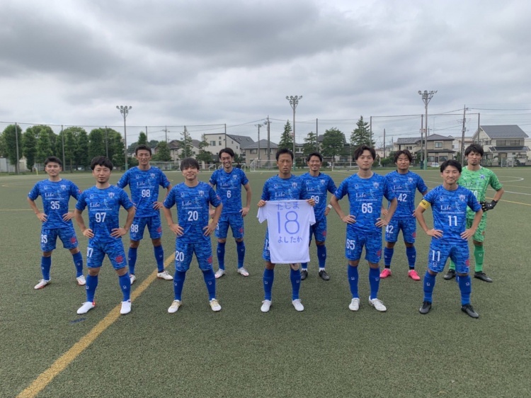 「埼玉県社会人サッカーリーグ2部A 後期第5節  vs.MMサントス」試合結果