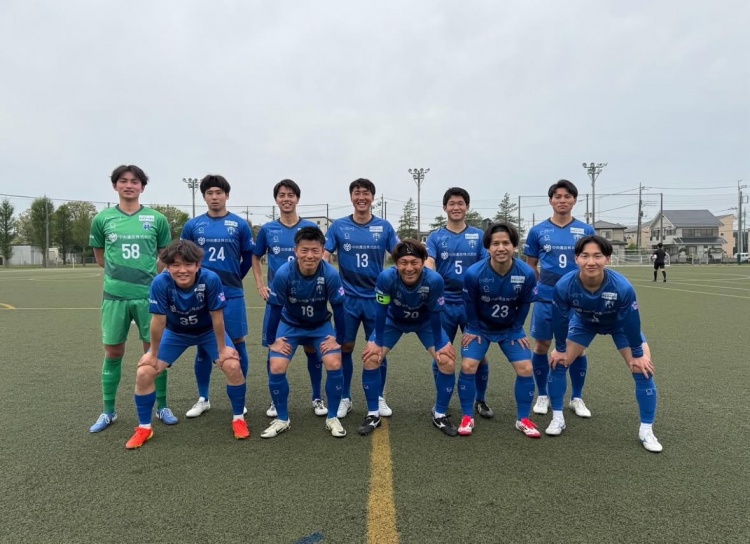 トップチーム　埼玉県社会人サッカーリーグ１部　前期　第３節　試合結果について