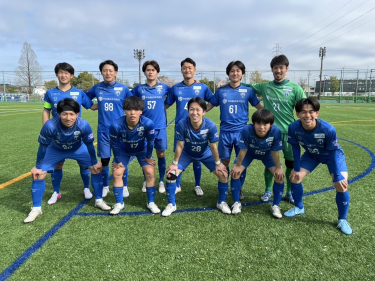 セカンドチーム　埼玉県社会人サッカーリーグ２部A　前期　第1節　試合結果について